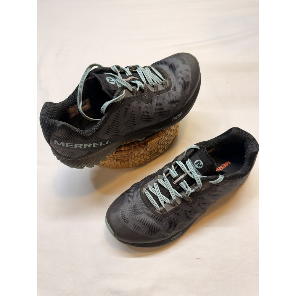 Merrell Agility Synthesis Flex Hiking Shoes Womens - Angler Black Size 8.5